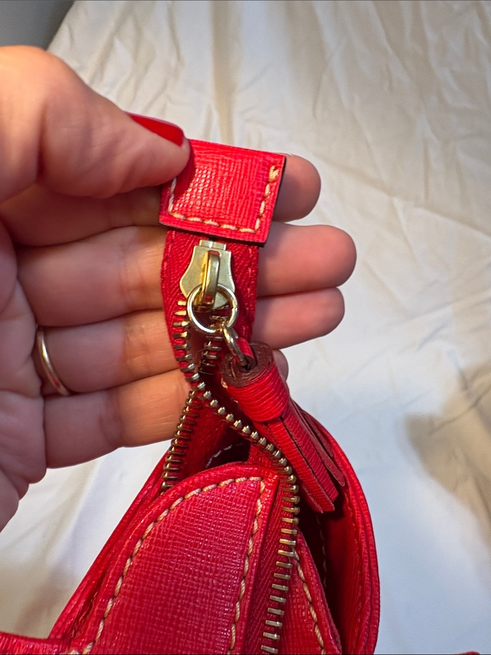 Dooney & Bourke Rec Leather Tote Bag - Picture 8 of 13